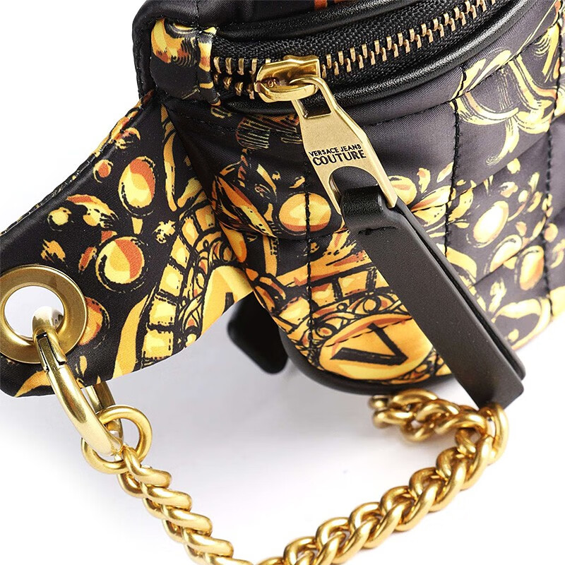 【現貨】versace jeans couture範思哲2021新款男女同款巴洛克花紋飾