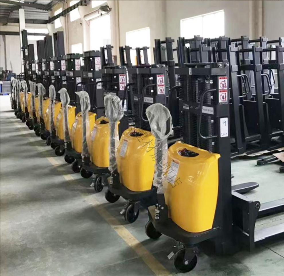 九牧王品质同款约巢电动地牛叉车升降 2吨1小型搬运堆高车半液压升高