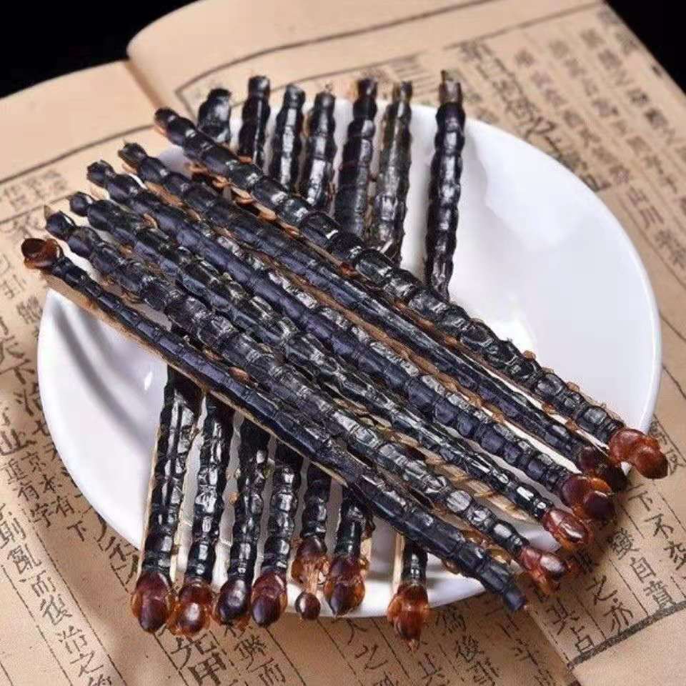 北正宗整条蜈蚣干红头蜈蚣泡酒新货产地直销 14-15公分【100条 红头】