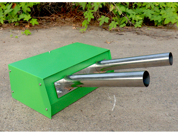 驱鸟炮智能定时吓鸟礼炮赶鸟器室外果园鱼塘驱鸟电子炮驱鸟神器的 4管