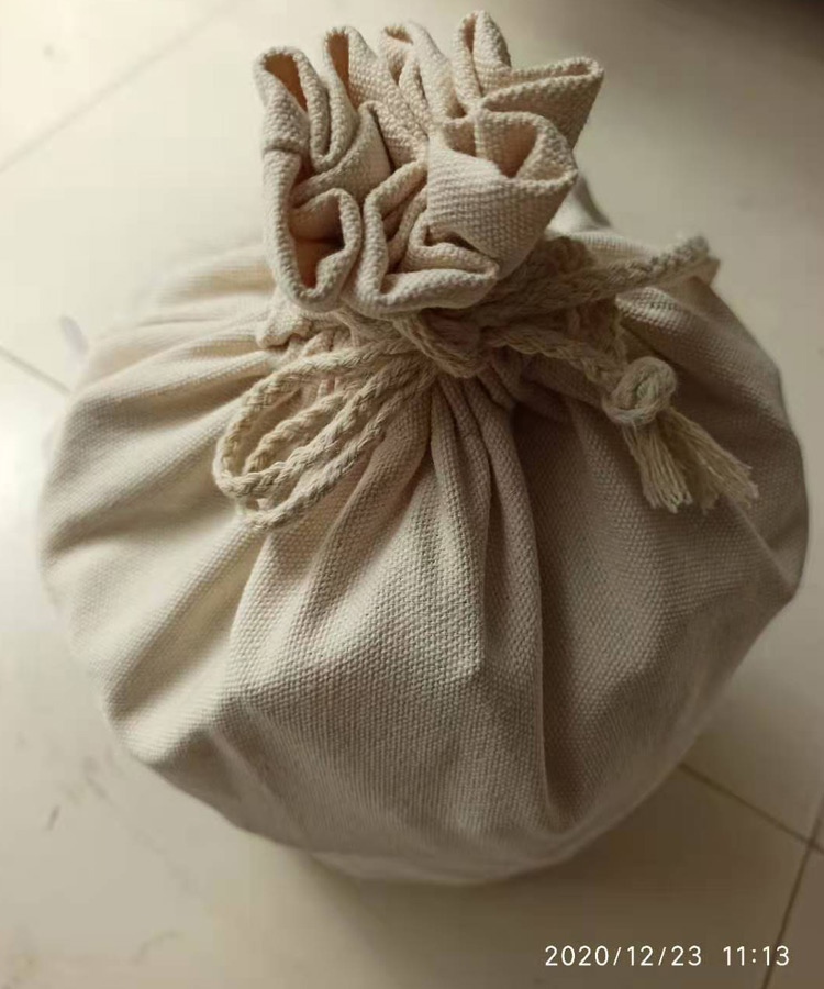 储存袋棉布袋陈皮布袋储存陈化袋大容量加厚装保存麻棉大号收纳束口配