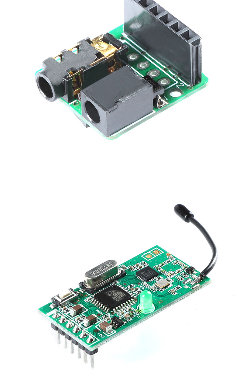 24g无线数字高保真音频接收发射模块模拟音频模块无线音箱24g音频接收