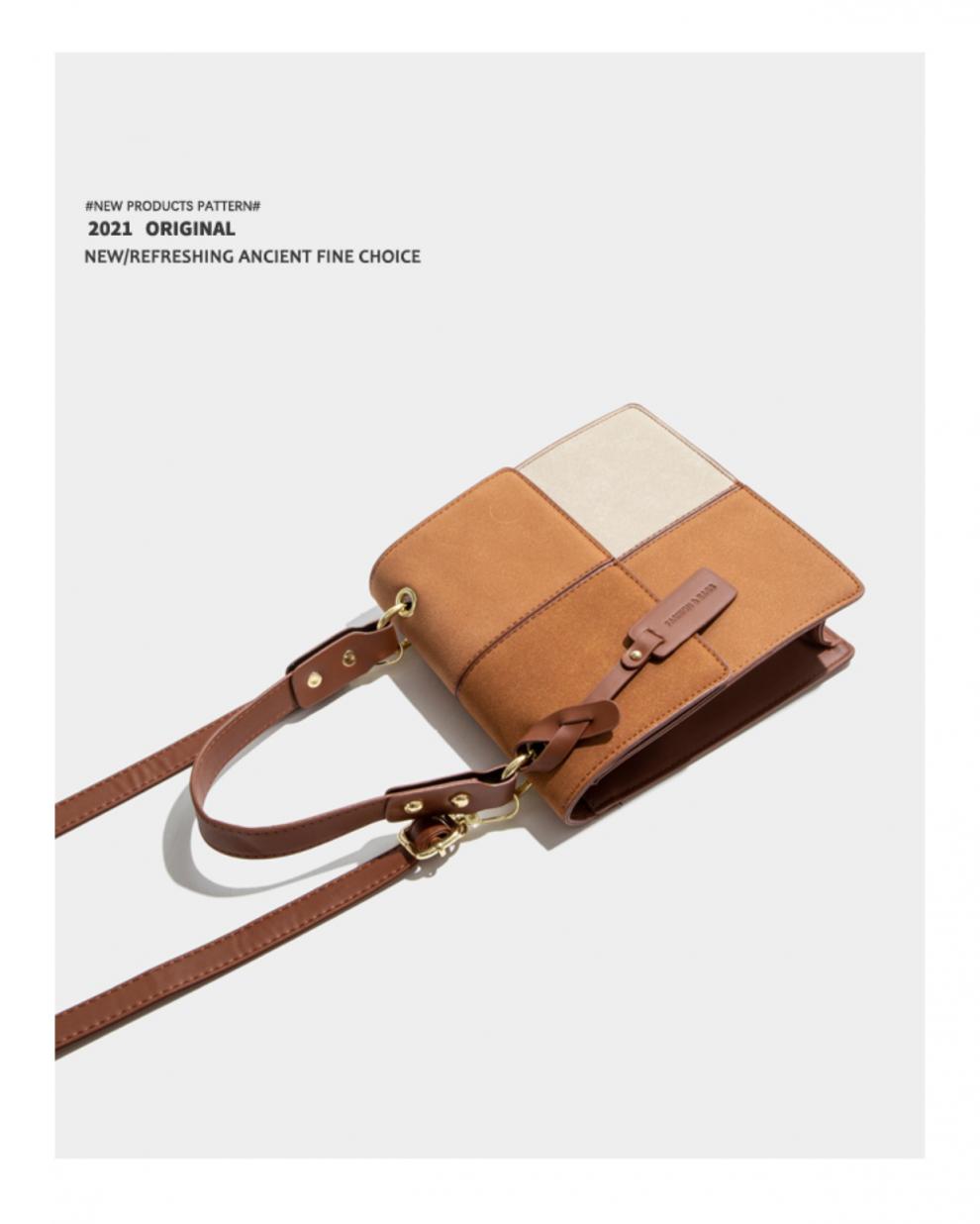 cklde小ck风秋冬女士包包2022新款感小众设计ins手提包斜挎包黑色