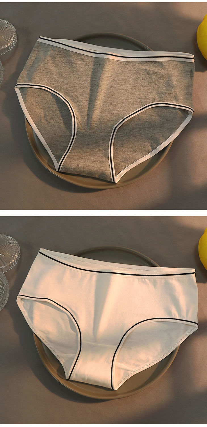 【高品质】【纯棉女士内裤】2021秋季新款1/3 纯棉内裤女士学生短裤中