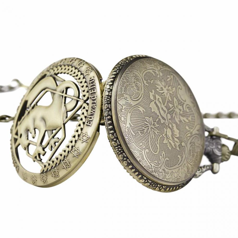 618嗨购礼物钢之炼金术师怀表卡通动漫钢之炼金术师银怀表男款二次元