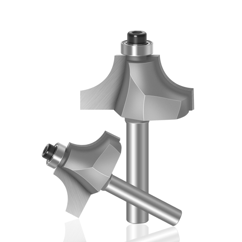 敏仔刀木工铣刀开槽刀具修边机刀头r倒角刀雕刻机锣刀圆角 敏仔刀1/2*