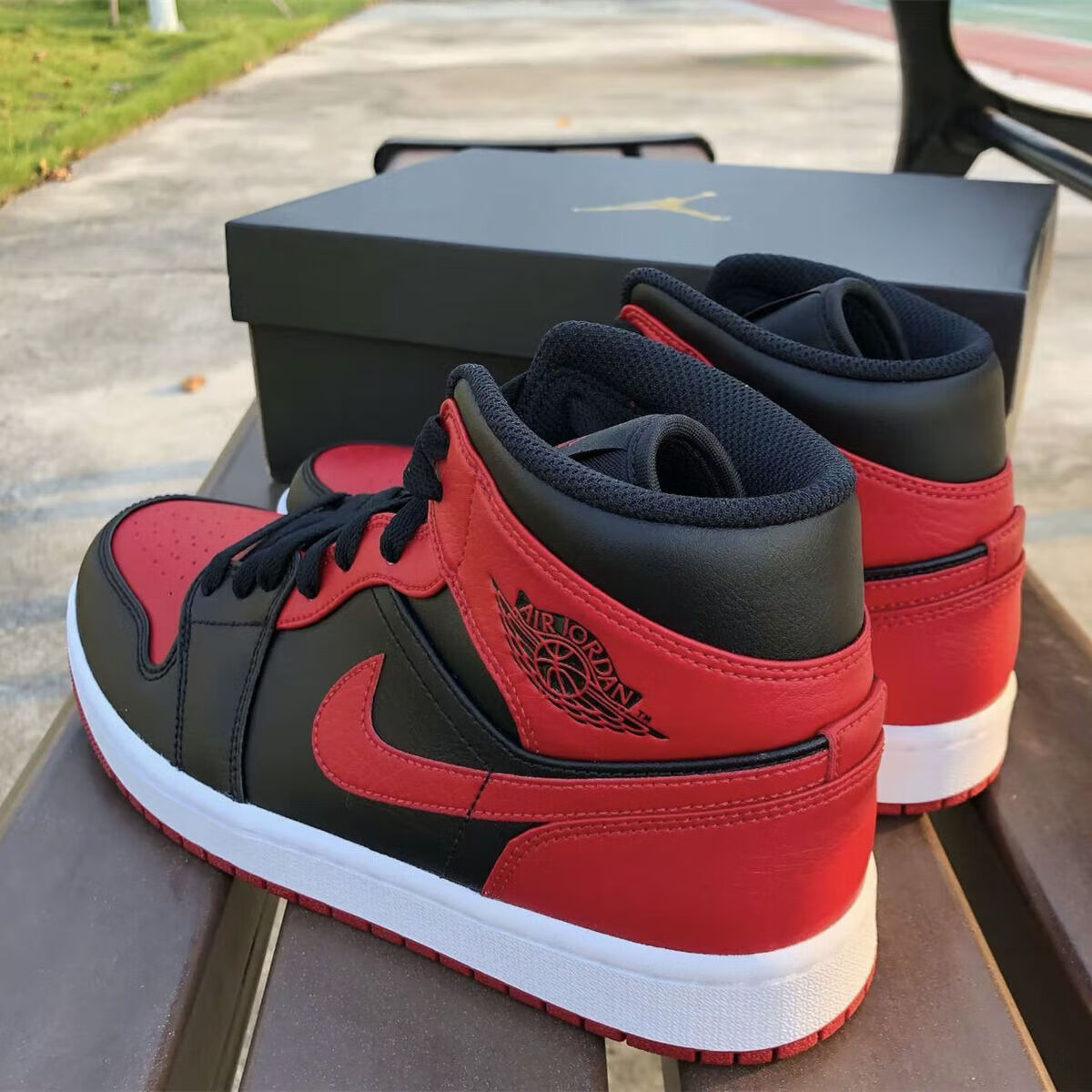 反转禁穿 公司级aj1篮球鞋男女同款 校园时尚百搭休闲鞋聨名同款 aj1