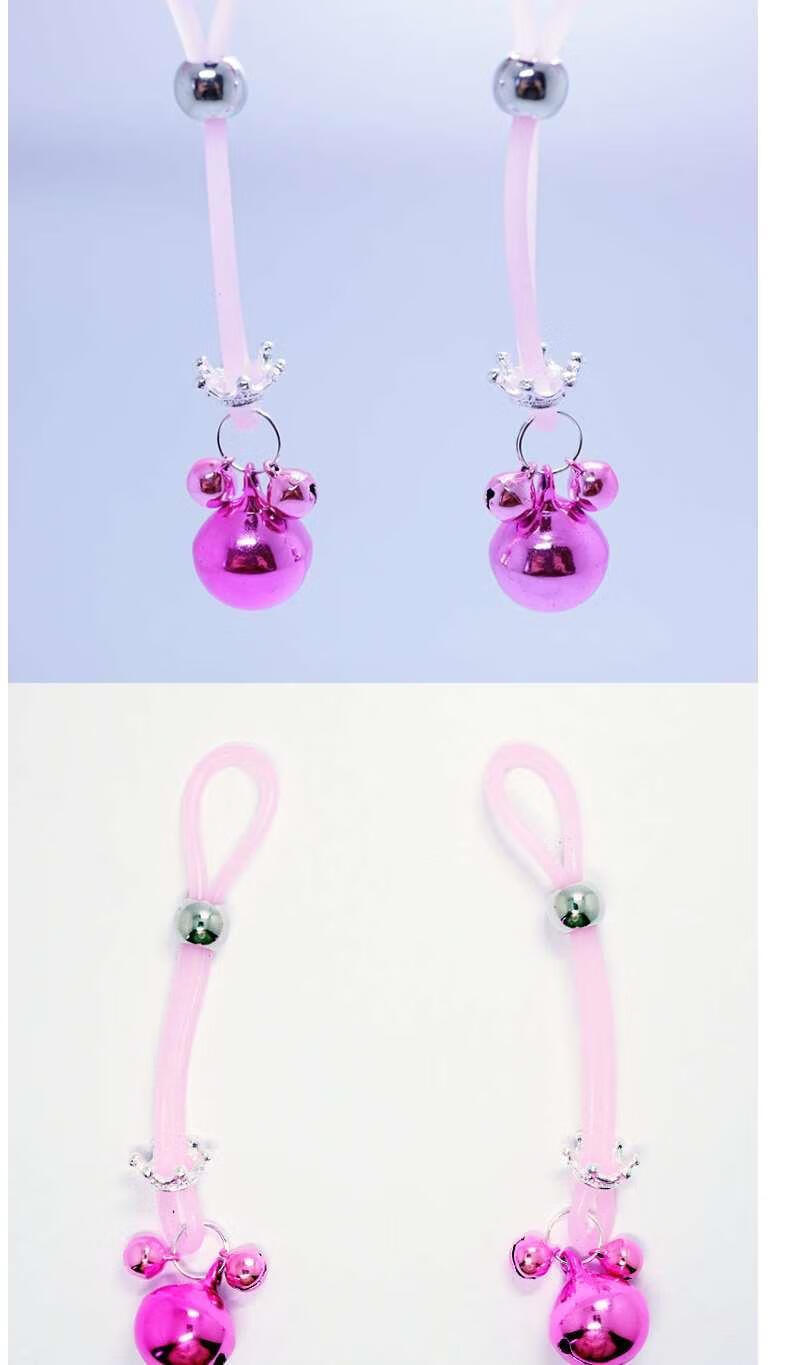 女用铃铛夜光绳乳夹另类性玩具sm型具趣配饰成人性用品激情爱如如