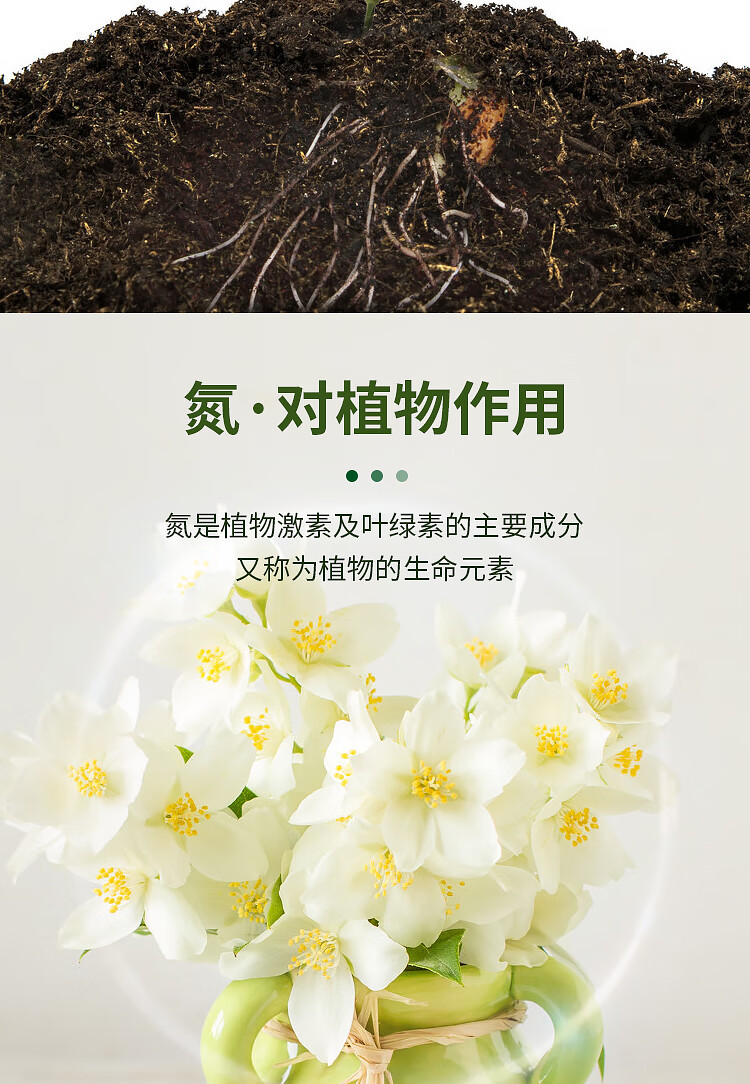 花匠汇茉莉花肥料茉莉花专用肥花肥家用盆栽通用型复合肥氮磷钾花卉