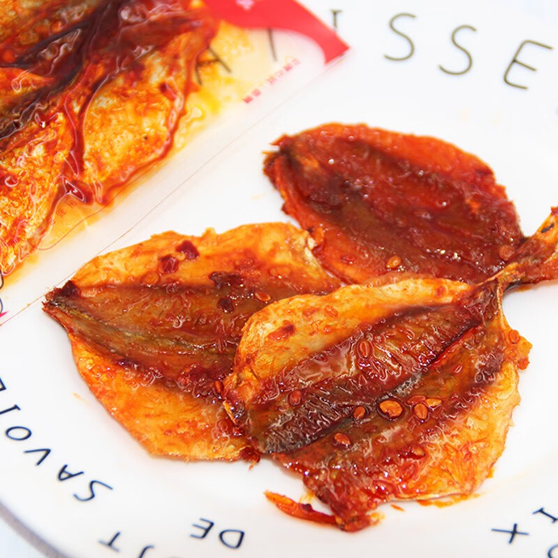 糖醋味绝辣味玫瑰鱼零食小鱼干小鱼仔油炸鱼片散称零食1斤约24袋混搭