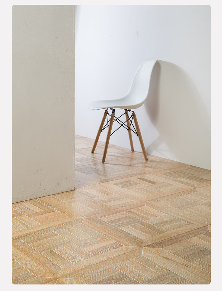 正方形拼花地板俄罗斯橡木多层实木复合地板家用地暖jxh7551㎡