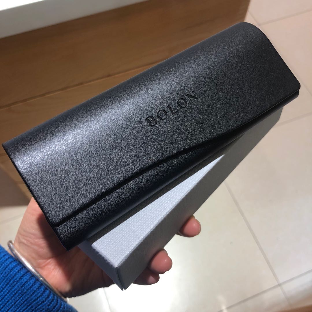 暴龙眼镜盒皮质翻盖太阳镜光学近视镜盒原装镜布质保卡 太阳镜皮质