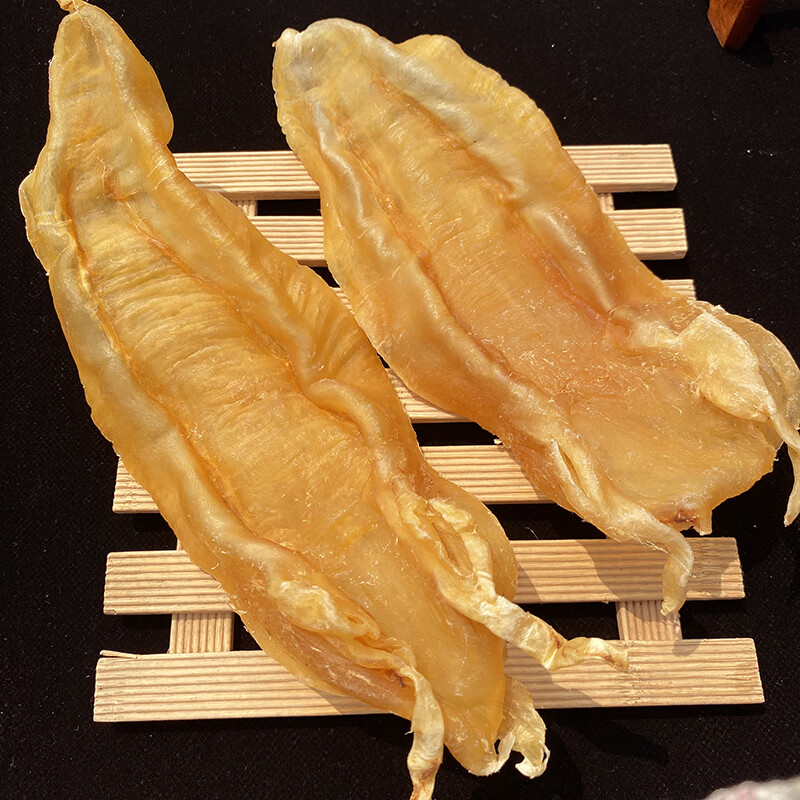 陈年苏里南公胶花胶鱼胶干货鱼肚北海公肚4头250克孕妇滋补