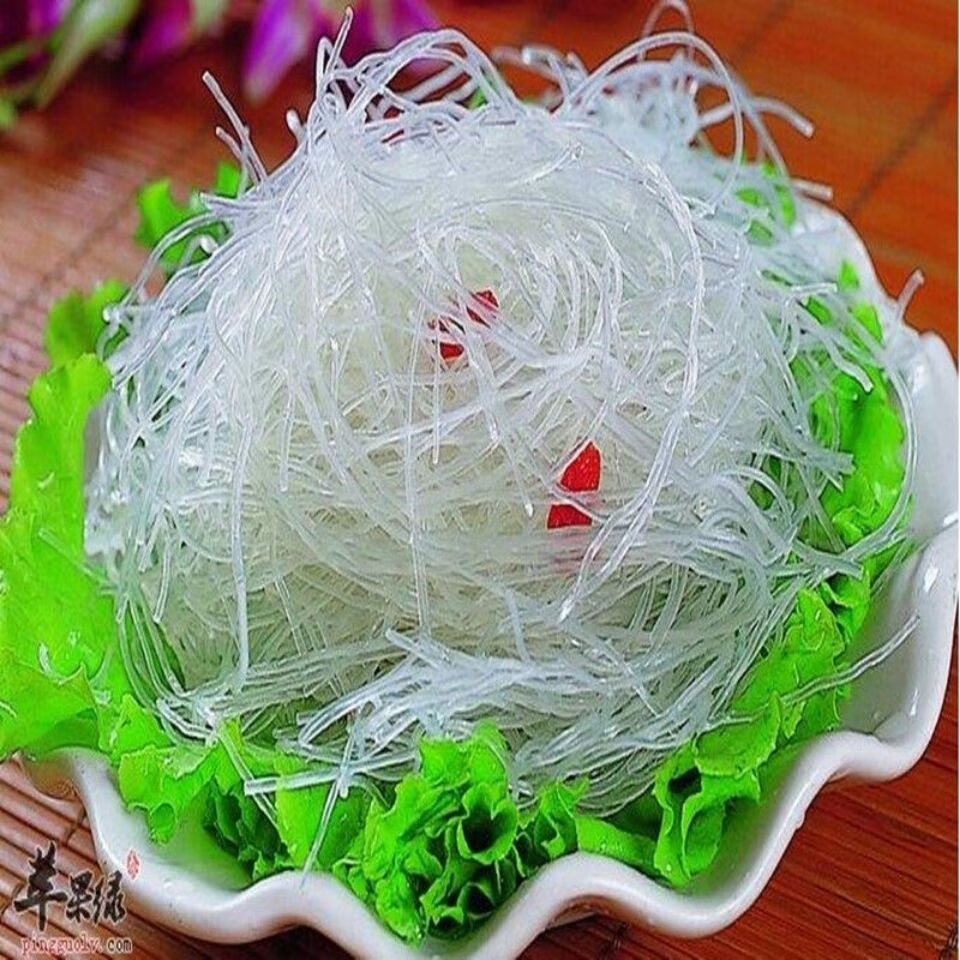 【京选新品】龙口工艺粉丝水晶粉丝批发零售花甲火锅凉拌之选 一斤