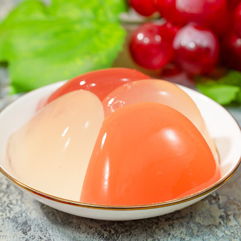 洽洽蒟蒻果汁果冻120g*10袋/2袋恰恰啵乐冻似布丁网红零食小吃 西柚味