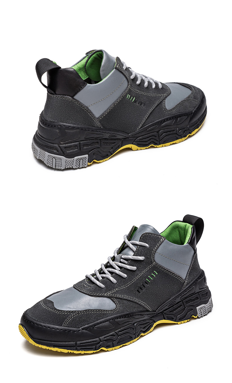 诺帝卡(nautica)男鞋新品秋季厚底增高鞋子男款百搭英伦风休闲鞋男