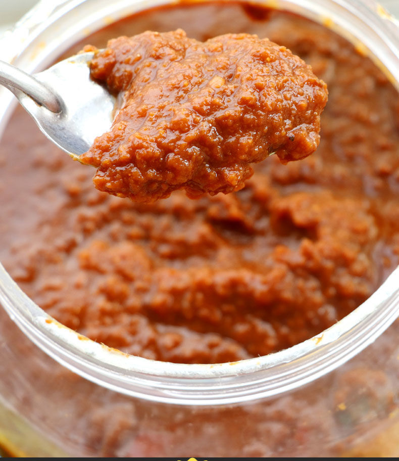 东北农家大酱农家大酱黄豆酱自制大豆酱豆瓣蘸酱菜酱汤沾葱蘸酱大酱