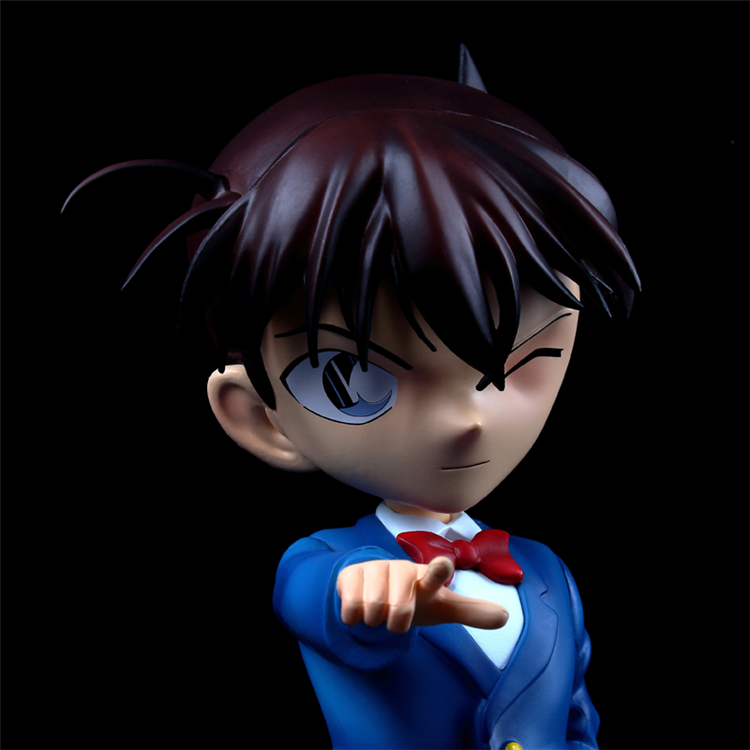 名侦探柯南系列 gk四分之一 lk工藤新一盒装雕像手办模型桌面摆件 大