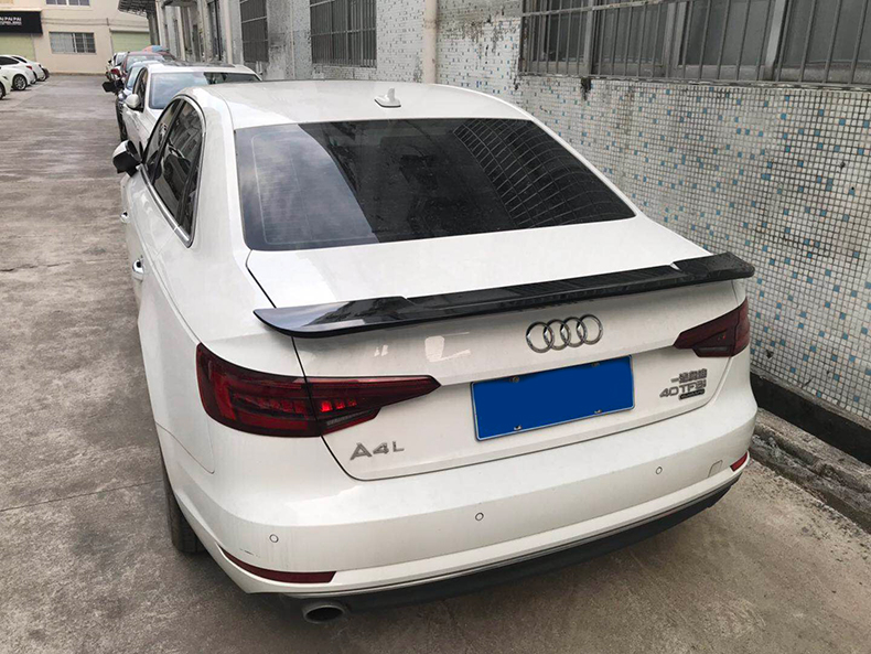 佳固哲迪专用于0919款奥迪a4l尾翼a6ls4s6改装战斗版尾翼外饰免打孔