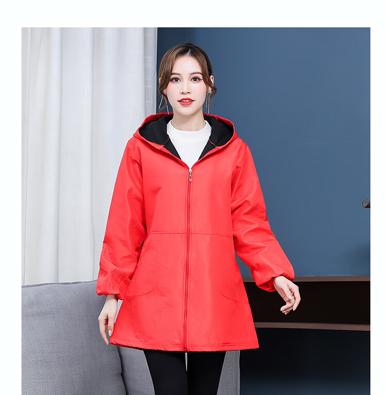 套羽绒服罩衣防水加绒防油成人女冬季外围裙加厚工作服连帽子韩版粉色
