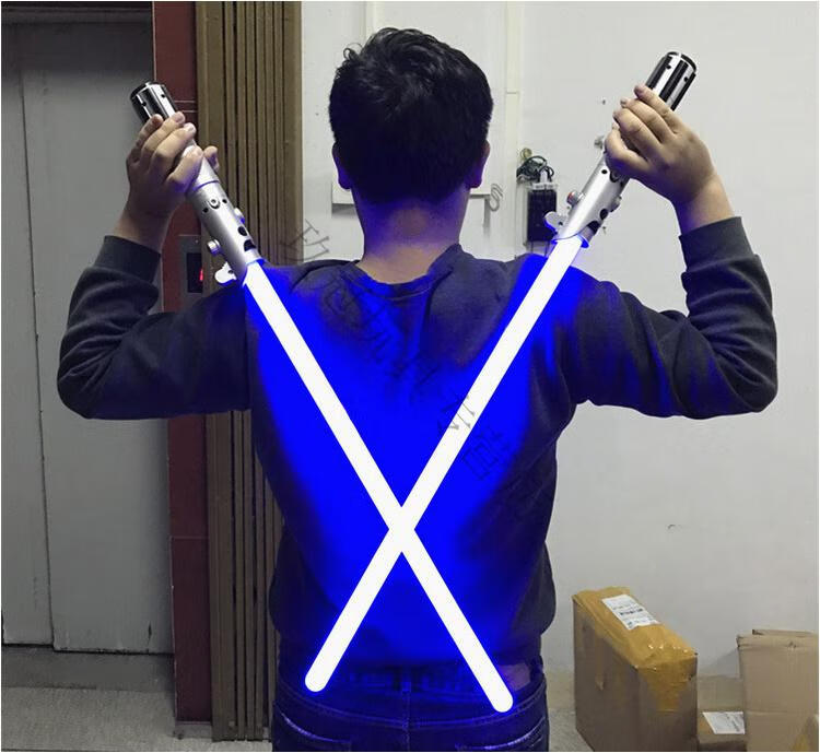 万代星球光剑大战激光剑达斯维达伸缩十字组合光剑儿童玩具刀剑礼物73