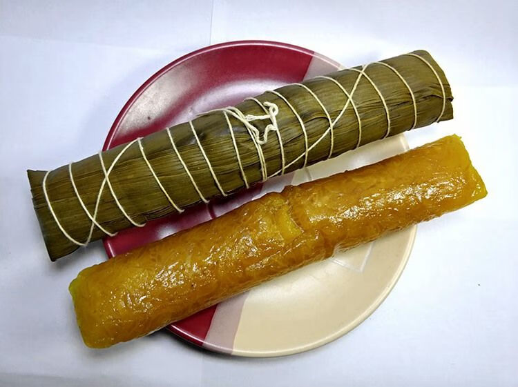 灵山灰水粽草木灰甜粽广东红豆沙蛋黄碱水广西凉粽端午节的灰水棕组合