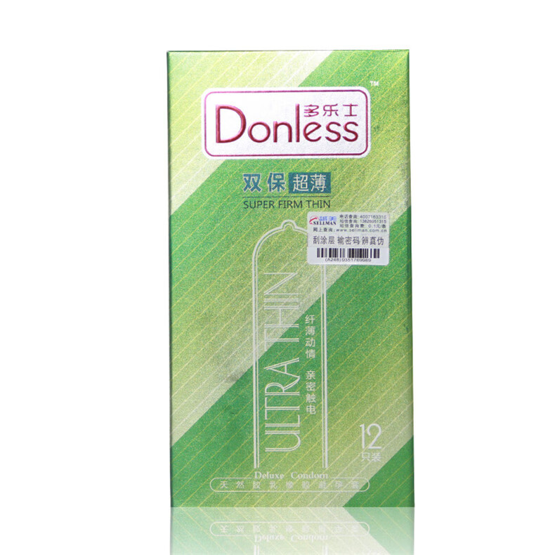 多乐士避孕套双保薄12只装安全套套情趣性用品