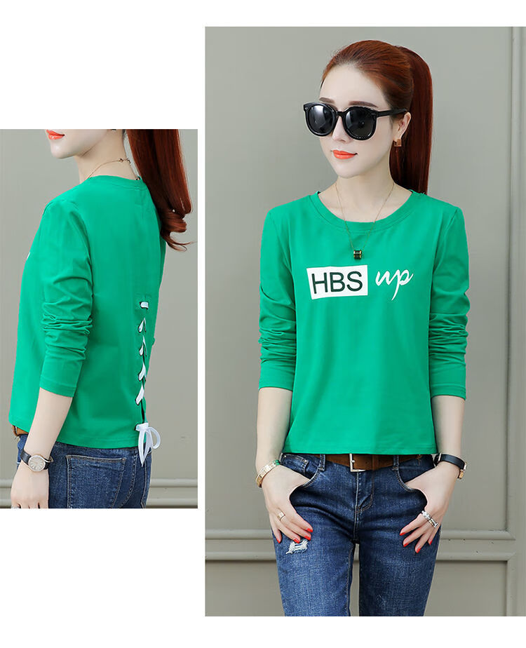 小个子短装t恤女2021秋季新款宽松显瘦韩版上衣高腰百搭打底衫潮白色s