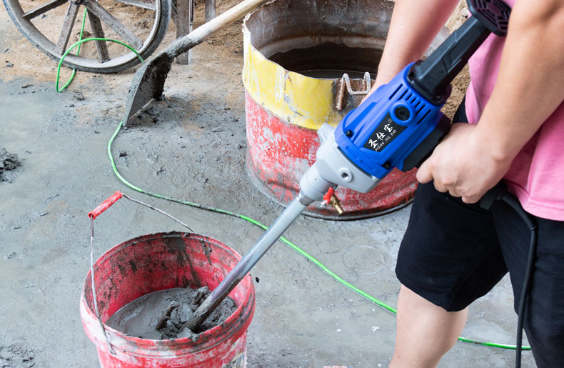 博世腻子粉搅拌机电钻打灰机大功率涂料拌灰器搅拌机电动腻子粉水转搅