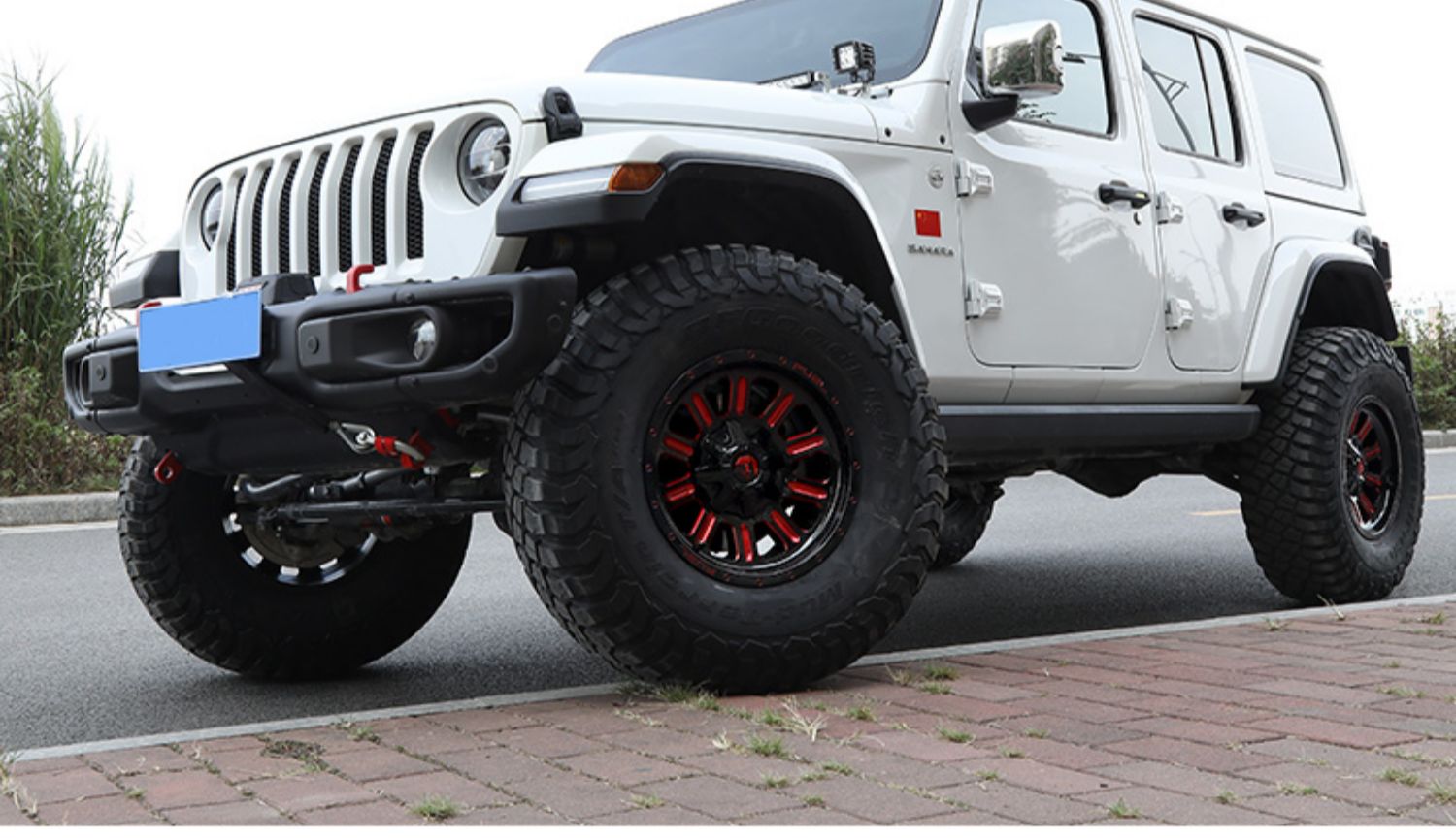 牧马人fuel轮毂越野改装17寸/20寸轮毂负值f150猛禽坦克300轮毂 fuel