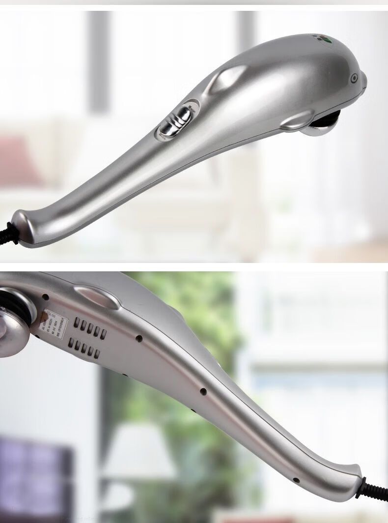 官方旗舰安笛家用按摩棒捶按摩器肩部腰背腿颈部多功能海豚按摩器震动