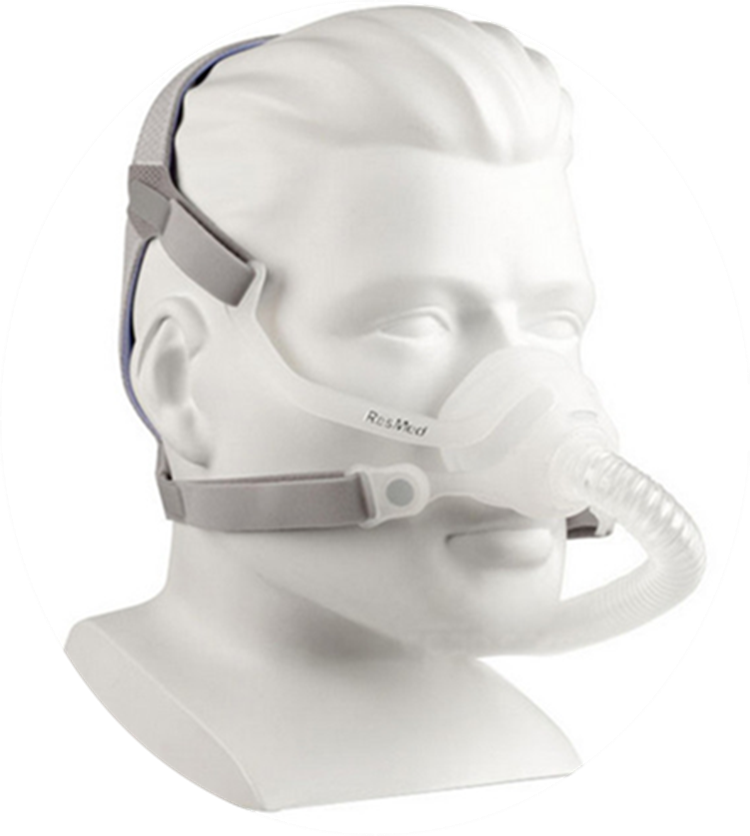 呼吸机面罩airfit n10鼻罩面罩硅胶垫配件面罩专用配件鼻垫【图片