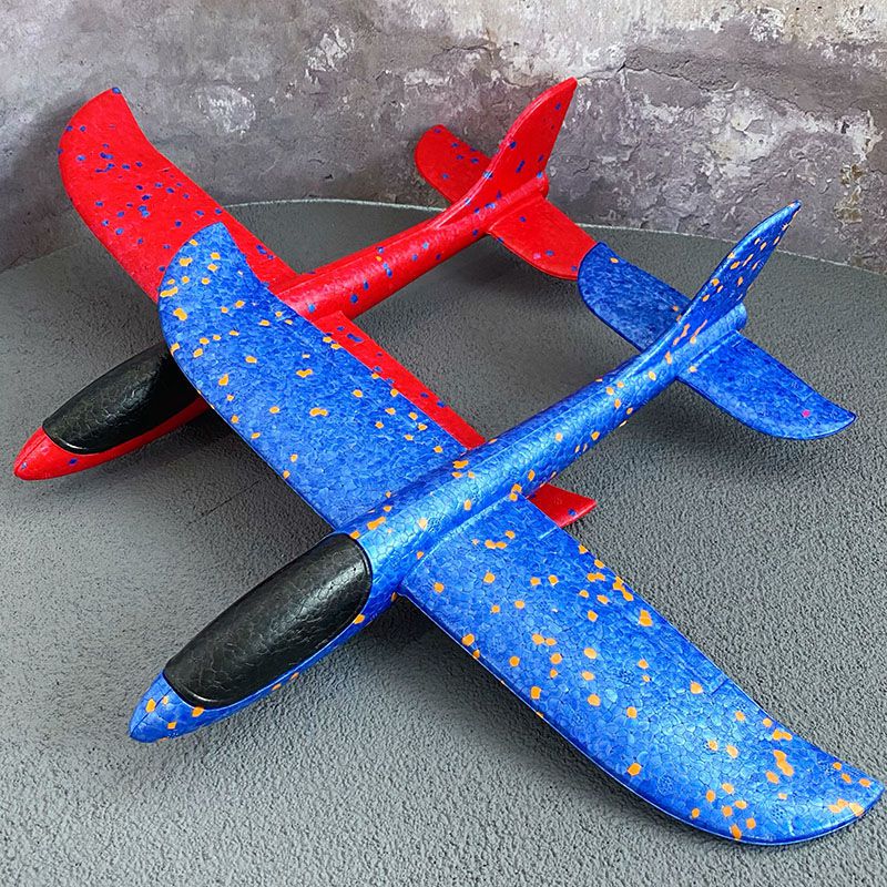 情人节礼物儿童户外泡沫弹射飞机biubiu互动滑翔男孩玩具大号弹射飞机