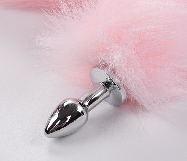 狐狸尾巴肛塞金属肛塞角色扮演女性后庭可外穿戴女用成人情趣性用品