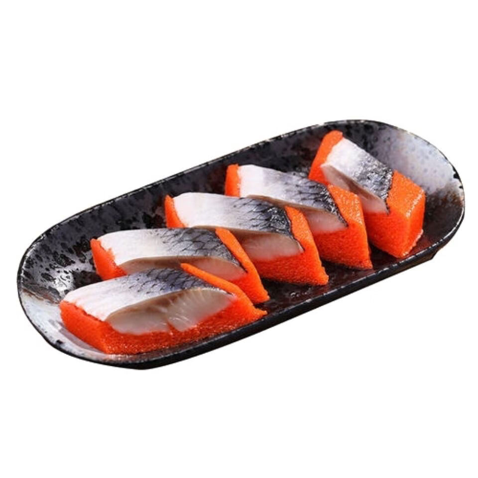 希鲮鱼籽西鳞鱼籽海鲜寿司刺身料理日式生鱼片原料大包装2红1黄