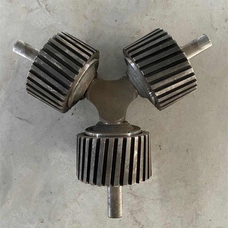 饲料颗粒机配件颗粒机压轮造粒机制粒机总成 210型压轮总成(3个压轮)