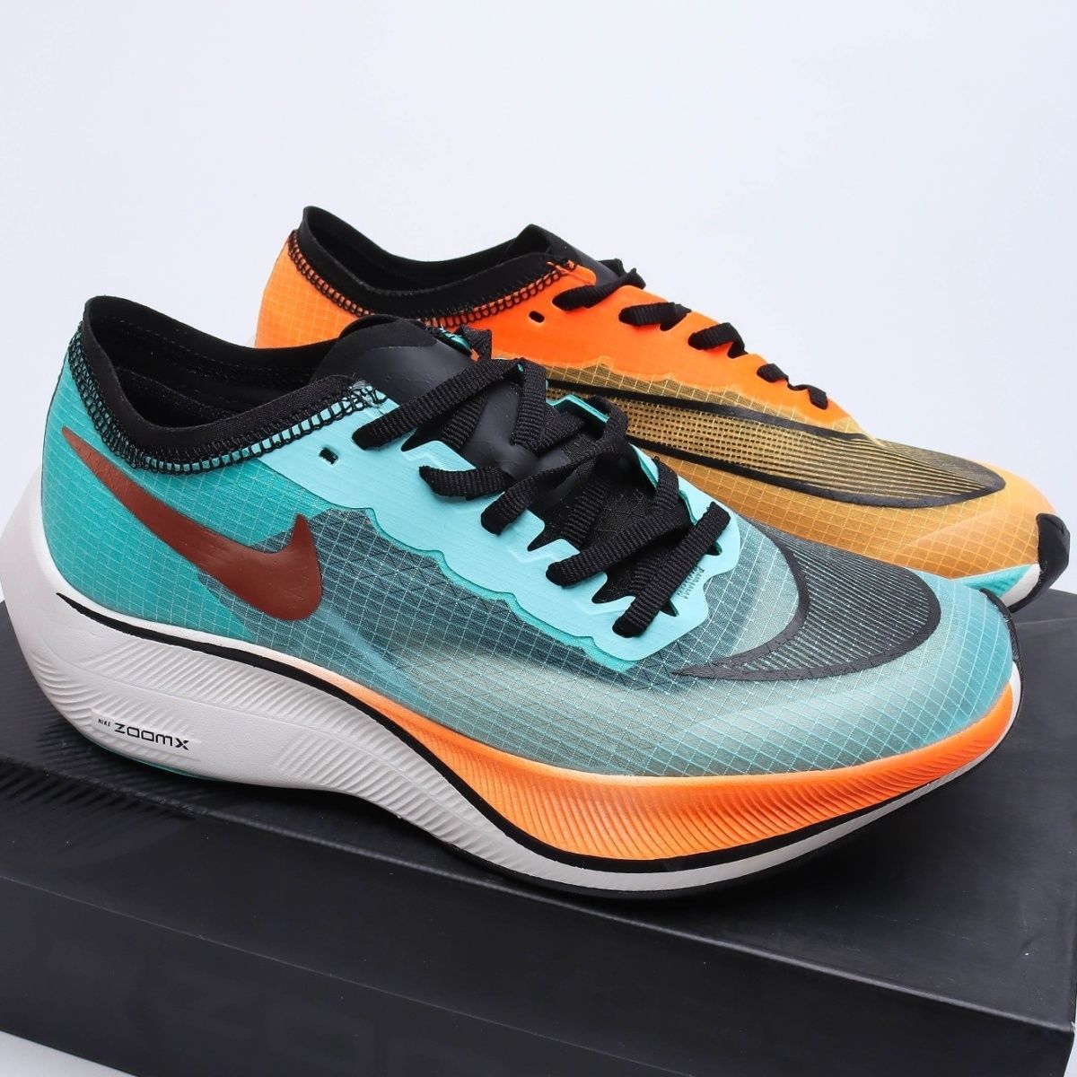 zoomvaporflynextfly3蝉翼马拉松二代情侣运动实战碳板跑布鞋白色40