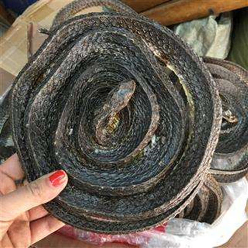 中药材乌稍蛇乌蛇干整条不碎泡酒蛇整体250g1000大条整盘1条左右250克