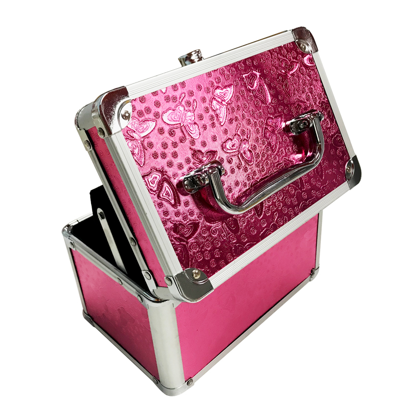 足疗按摩技师上钟手提工具箱足浴师美容院收纳盒洗浴桑拿化妆箱 小号