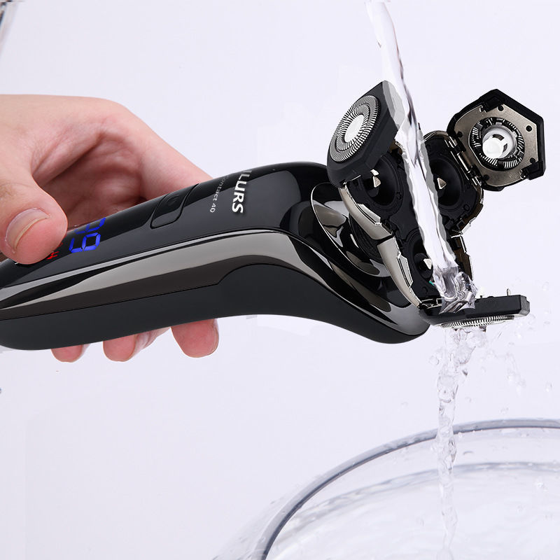 德国8w大功率数显电动剃须刀多功能充电式刮胡刀胡须刀胡子刀防水韵果