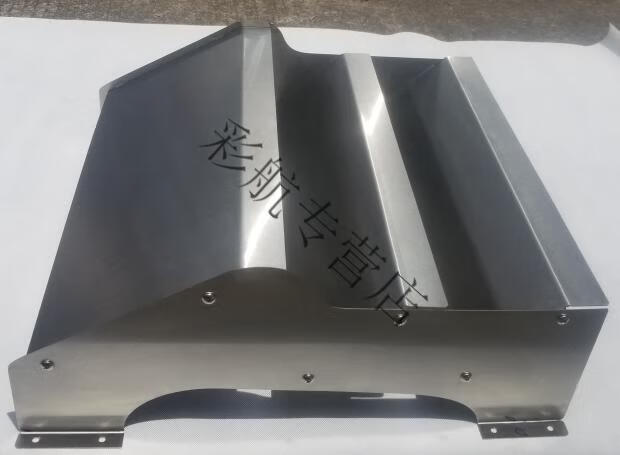 空调外机挡风板导风罩导流板改热风方向神器不锈钢百叶格栅导流罩 55*