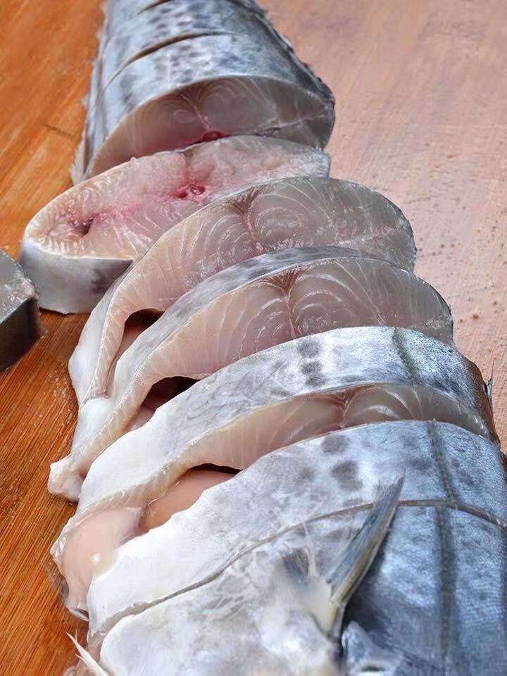 大鲅鱼6-10斤/条 船冻大马鲛鱼鲅鱼馅饺子馅马鲛鱼肉野生鲅鱼顺丰 鲜