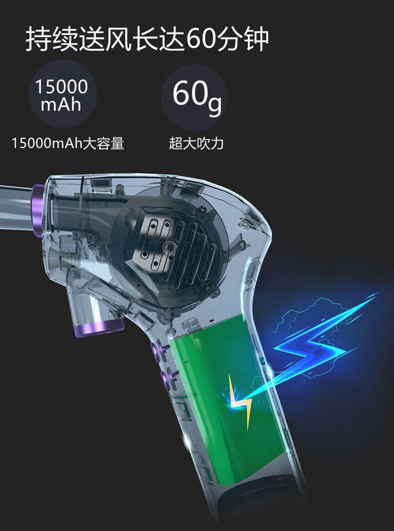 吹灰机电脑键盘吹尘器无线主机机箱清灰单反镜头除尘清洁多肉吹水神器