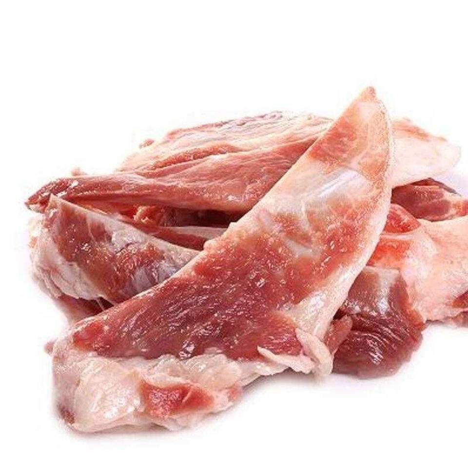多肉月牙骨猪软骨20斤批发猪脆骨软骨肉冷冻月亮骨涮肉烧烤串福茹洲请