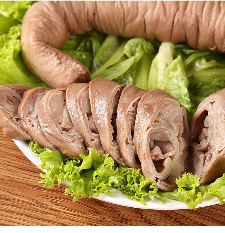 熟食驴板肠大小肠驴杂五香卤味农家散养驴肉真空包装125斤五香驴套肠3