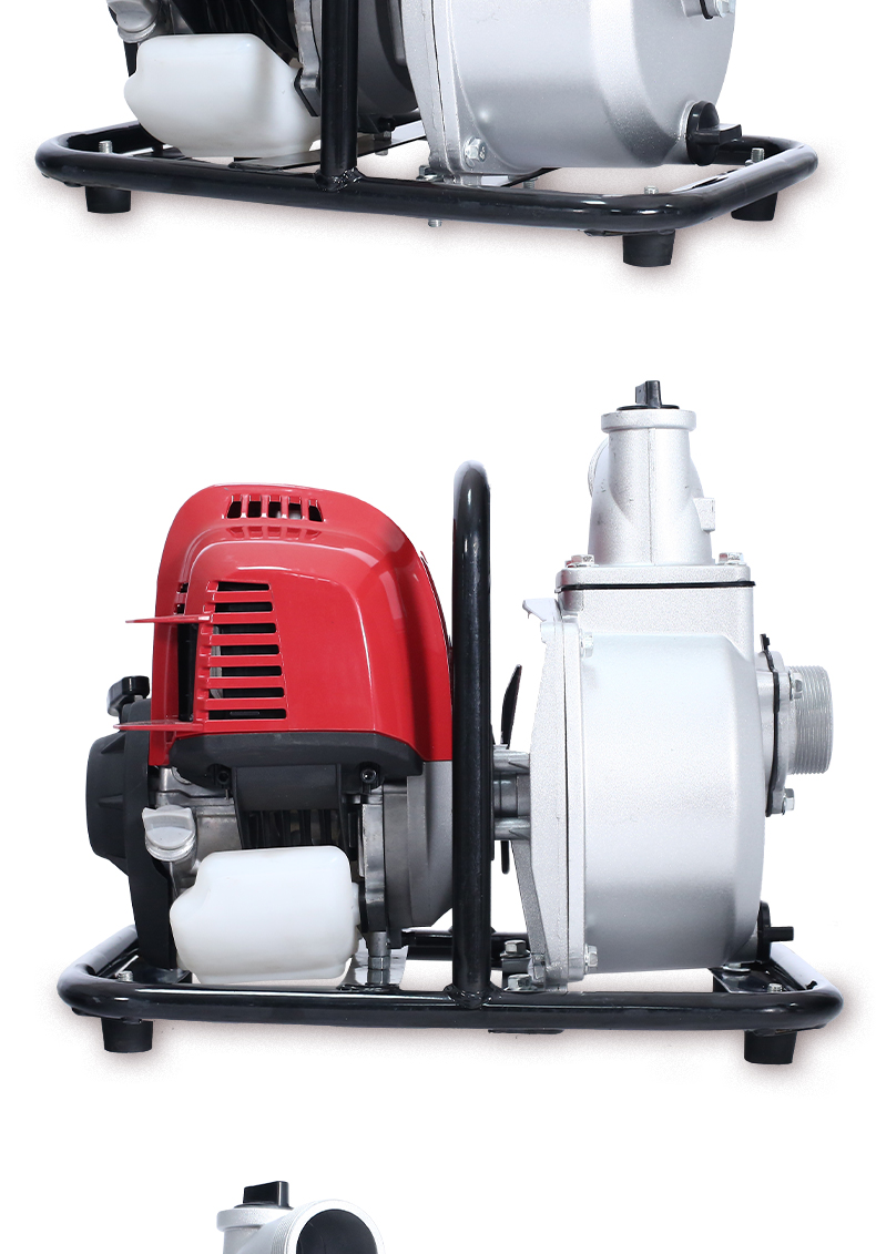 sk一寸汽油水泵小型迷你园林浇菜浇地灌溉自吸泵农用抽水泵抽水机gx50