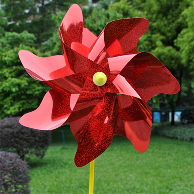 大风车儿童玩具小风车彩色七彩风车幼儿园小风车公园装饰拍摄道具