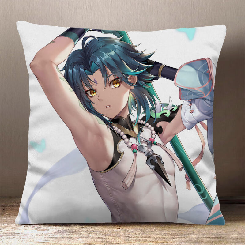 原神抱枕污原神魈抱枕护法夜叉大将降魔大圣动漫二次元游戏定制周边