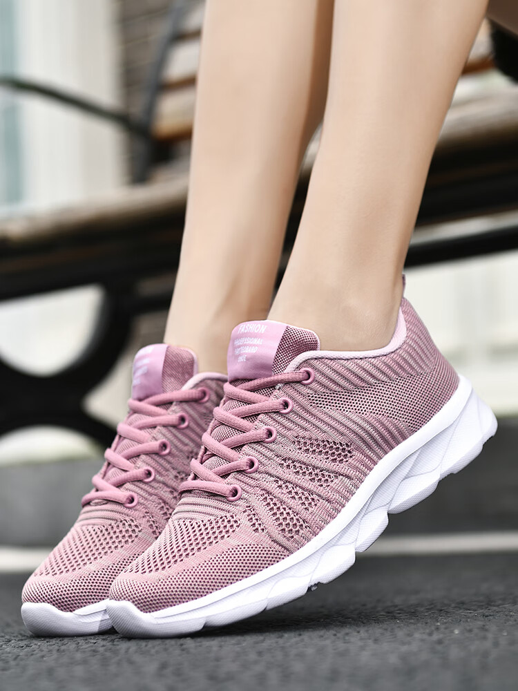 女式劳保鞋轻便带钢头女时尚女士透气工作鞋超轻软底工地钢板静电鞋