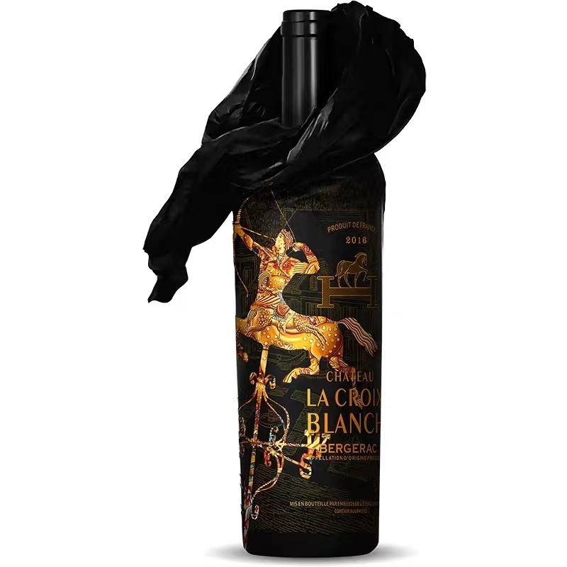 爱马仕红酒 750ml单支装 爱马仕黑珍珠干红 总裁的红酒 法国爱曲匹克